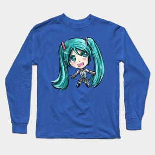 Chibi Miku Long Sleeve T-Shirt